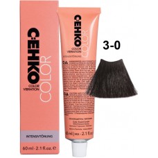 C:EHKO / Color vibration Крем тонирующий для волос 3/0