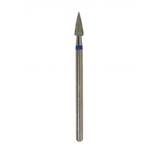 Фреза алмазная цилиндр, стрельчатый конец (пуля), диам.: 3,3 мм, абразив средний
